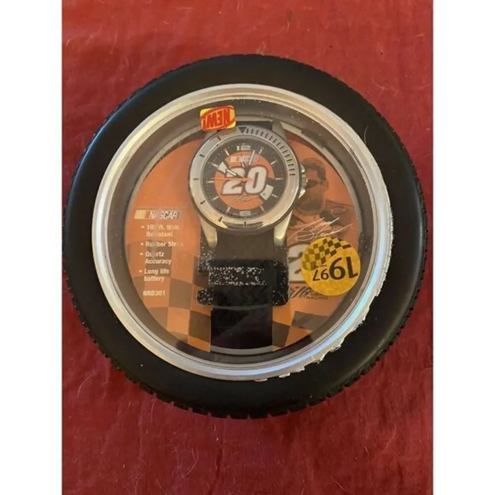 Tony Stewart #20 NASCAR Joe Gibbs Racing Home Depot‎ Wristwatch New In Case